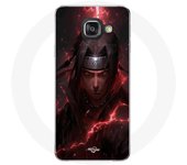 Coque Maniacase pour Samsung Galaxy A5 2017 itachi uchiwa anime 3D fanart