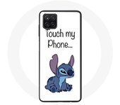 Coque Samsung Galaxy A12 Lilo et Stitch mignon Fond blanc