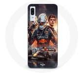 Coque Maniacase pour Samsung Galaxy A40 Max Verstappen F1 art wallpaper