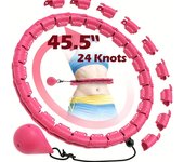 Anillo de fitness ilimitado, peso ajustable con cadena desmontable de 24 pulgadas, anillo de ejercicio inteligente giratorio de 360 grados, adecuado para entrenamiento de cintura y más. 1 pack