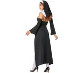 Nuevos modelos M-XL, disfraces de monja de Halloween, disfraces de Halloween, disfraces de cosplay, monjas chupasangre M negro