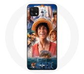 Coque pour Samsung Galaxy A22 5G One Piece Luffy Affiche Personnages Art Saison 1