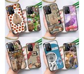 Funda divertida de capibara para POCO F5 X5 X3 Pro X4 F4 GT F3 M5s C40 para Xiaomi 13 12 Lite 11T 12T Pro 12X POCO M4 Pro 4G