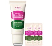 CKD Crema antiarrugas para el cuello Retino Collagen Gua Sha 50ml + ampolla de colágeno 1ml juego de 3 piezas, 1 juego