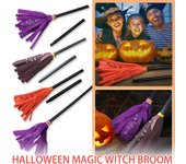 Accesorios de Halloween Suministros Disfraz de bruja para espectáculos de máscaras One Size marrón