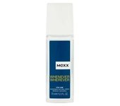 Mexx Whenever Wherever Spray antitranspirante para hombre - Protección fresca, 75 ml