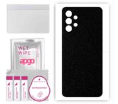 Adhesivo protector trasero apgo compatible con Samsung Galaxy A32 4G, lámina de vinilo - Negro mate