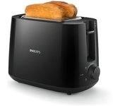 Tostadora - PHILIPS - HD2581/90 - 2 ranuras anchas - Negro