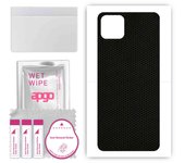 apgo Protective Skin Sticker for the back compatible with Oppo A53, Wrap Film, Foil, Vinyl - Pattern Matrix