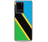 Coque Téléphone - Samsung - Galaxy S20 - Drapeau Tanzanie - Souple - Multicolore