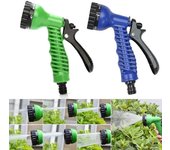 Pistola de agua de alta presión ajustable de 7 estilos, boquilla para lavado de autos, manguera de jardín, pistola de riego, manguera de césped, rociador de riego multifunción