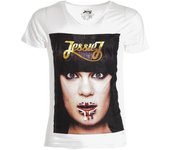 Camiseta manga corta JOPI cuello redondo 13S1LT128 para Hombre XS blanco