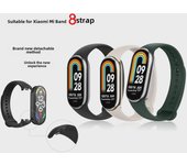 Correa de repuesto de liberación rápida compatible con Xiaomi Mi Band 9, 9 NFC y 8.