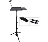 Soporte para trípode de proyector Soporte universal para computadora portátil con bandeja Altura ajustable de 24 a 63 pulgadas TYPE 1