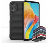 Para OPPO A38 4G Funda OPPO A38 A58 A78 4G Funda de TPU mate de lujo a prueba de golpes Funda trasera antideslizante de silicona para teléfono OPPO A38 4G OPPO A38 4G rojo