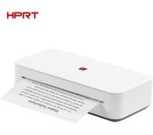HPRT GT1 A4 Impresora de transferencia térmica portátil Conexión inalámbrica y USB Conexión con computadora móvil para EU Plug blanco