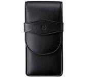 Estuche de cuero Pelikan TG41 negro para 4 artículos originales importados negro