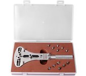 Llave de 3 puntas para reloj, abridor universal de caja trasera de acero inoxidable, herramienta de reparación de alta precisión