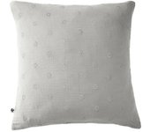 Taie d'oreiller Brodée Déco  Gaïa Boho  60 x 60 cm & 50 x 70 cm  Gaze de Coton  - Gaïa Boho Nuage - 60 x 60 cm