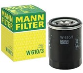 Filtro de aceite MANN W 610/3 MITSUBISHI: Colt Lancer L200 ASX, FIAT: Punta Alba Bravo, GRAN MURALLA: H6 H2 Jolion