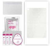 apgo MATTE Protective Skin Sticker for the back compatible with Huawei MatePad T10s, Wrap Film, Hydrogel Film, Flexible, Soft TPU with positioning lay