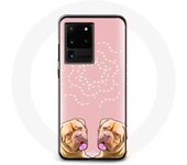 Coque pour Samsung Galaxy S20 Ultra Dogue de Bordeaux symétrique photo