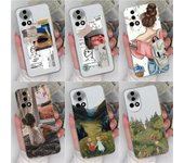 Funda para Huawei Nova Y72 Pura 70 Nova 12i 12 Pro 5G SE, funda de teléfono de moda para niña y niño, transparente, de silicona suave, TPU, a prueba de golpes, para Honor X8b Huawei Nova 12 5G