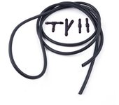Piezas de coche Accesorios de coche Tubo de limpiaparabrisas Tubo del limpiaparabrisas Manguera del lavaparabrisas Manguera de agua white-2M