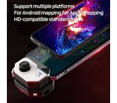 Mando de juego para móvil, mando universal recargable y portátil sin retrasos para teléfono móvil Sets