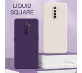 Funda clásica cuadrada de silicona líquida para Realme X XT Master X2 Pro 360 Funda suave a prueba de golpes para móvil RealmeX X2Pro Bolsas protectoras Realme X