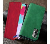 Funda magnética tipo billetera de cuero con tapa para Xiaomi Mi A2 A3 Lite 10T Lite Redmi Note 9 9s 9T 10S 10 Pro Max Note8 8T 8 Pro 8A POCO M3 X3 Pro NFC Xiaomi Mi 11i negro
