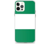 Funda iPhone - Drapeau Nigeria - iPhone 12 Pro - Souple - Multicolore - Verticale