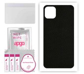 apgo Protective Skin Sticker for the back compatible with Apple iPhone 11 Pro Max, Wrap Film, Foil, Vinyl - Pattern Matrix