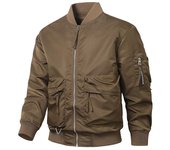 Chaqueta de trabajo de otoño e invierno, chaqueta de tipo resistente, chaqueta de piloto Air Force Ma1, chaqueta de vuelo para hombre M
