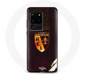 Coque Samsung Galaxy S20 Ultra rcl lens orange fond noir