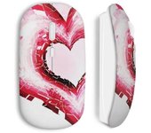 Souris sans Fil love Rouge