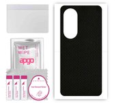 apgo Protective Skin Sticker for the back compatible with Honor 50 SE, Wrap Film, Foil, Vinyl - Pattern Matrix