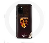 Coque Samsung Galaxy S11 Plus rcl lens orange fond noir