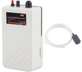 Bomba de oxígeno de batería seca para pesca, suministro de oxígeno para emergencias por corte de energía, bomba de aire para exteriores, color blanco