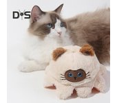 Pulpo de peluche para mascotas, juguete interactivo para masticar, gato pirata, juguete para la dentición de cachorros, para razas grandes, medianas y pequeñas A