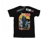 Star Wars Boys Vintage Comic Scene T-Shirt 9-11 Years blanco