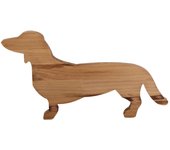 Artículos para el hogar Decoración de cocina de madera Plato de comida cocinada con forma de perro Plato de restaurante