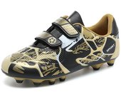 Zapatos de fútbol para niños, clavos juveniles, palo mágico doble sólido, zapatos de fútbol, ​​botas de fútbol de entrenamiento para niños 28 rojo