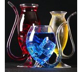 Taza de vampiro, copa de cristal de paja creativa nórdica, copa de vampiro
