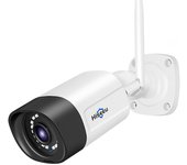 Cámara de vigilancia inalámbrica Hiseeu TZ-HB315 de 5 MP con montaje en pared, cámara WiFi inteligente, IP66, resistente al agua, color UK Plug