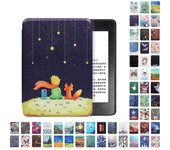 Para Kindle Paperwhite 11th funda inteligente pintada cubierta Premium para Kindle 10th funda protectora magnética Slimshell para Kindle Oasis 9th for EY21 blanco