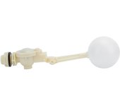 Válvula de flotador de plástico DN20 G3/4in, válvula de interruptor de flotador ajustable para tanque de agua, torre de agua, DN20 G3/4in