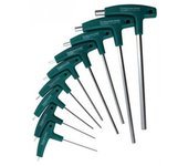 1,5/2/2,5/3/4/5/6/8/10mm mango en T llave Allen hexagonal llave hexagonal herramienta manual H2