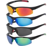 Gafas de sol polarizadas para mujer y hombre. One Size rojo