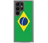 Coque Téléphone Drapeau Brasil - Samsung Galaxy S21 Ultra